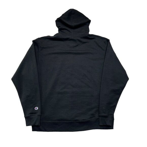 Champion Men's‎ Powerblend Black Camouflage Pullover Hoodie - Picture 5 of 10